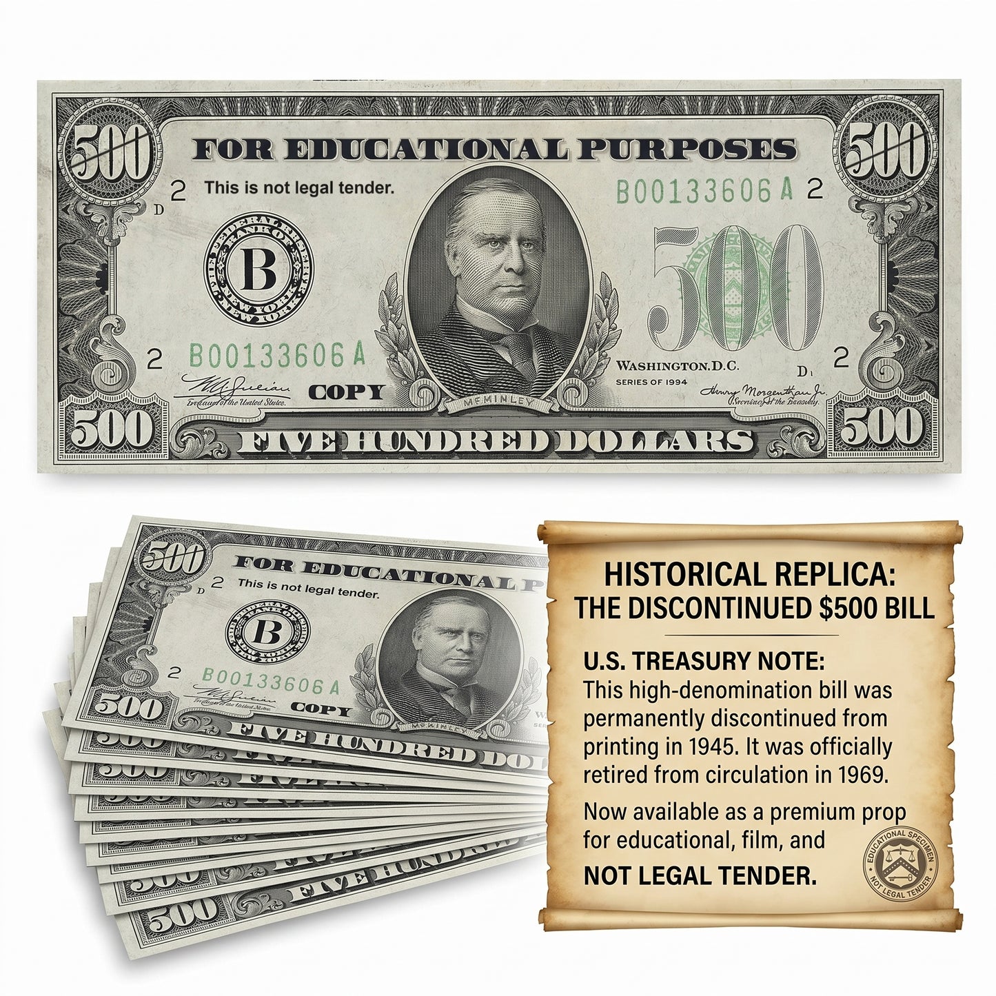 280Pcs Play Money for education and game, for Teachers, Classroom Reward, Total Face Value $27,440 Educational Math Calculation, Board Game Use